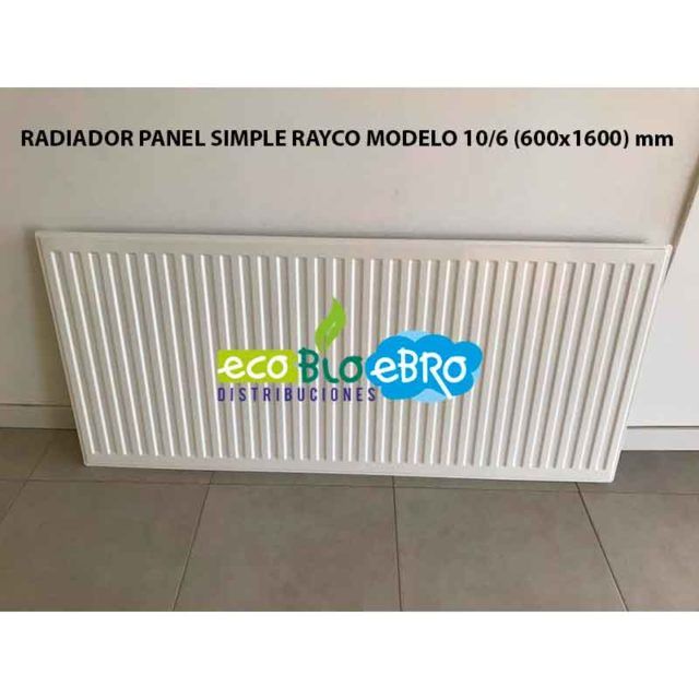 Radiador Panel Simple Rayco Modelo X Mm Ecobioebro