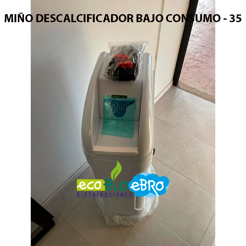MUEBLE CABINET DESCALCIFICADOR DE AGUA COMPACTO PARA EL HOGAR (EVER) -  Ecobioebro