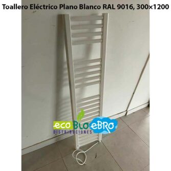 Toallero-Eléctrico-Plano-Blanco-RAL-9016,-300×1200-solo-cable-ecobioebro
