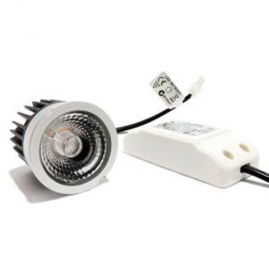 DICROICA LED DRIVER EXTERNO 6W DIMABLE, 24º