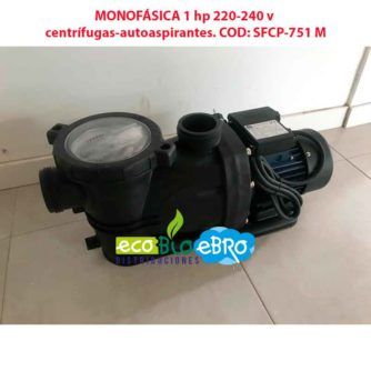 MONOFÁSICA 1 hp 220-240 v centrífugas-autoaspirantes. COD SFCP-751 M ecobioebro