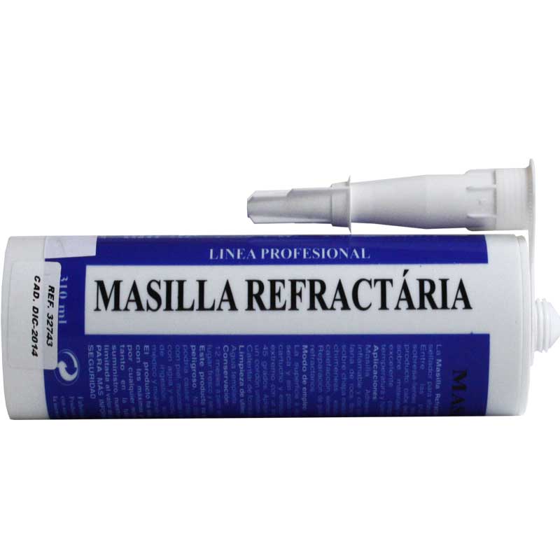Masilla Refractaria , Cartucho 310 ml - UNECOL - Suministros de