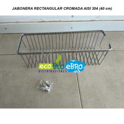 ambiente-JABONERA-RECTANGULAR-CROMADA-AISI-304-(40-cm)-ecobioebro