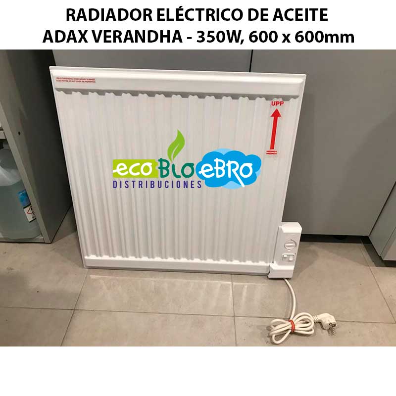 RADIADOR ELÉCTRICO DE ACEITE PORTÁTIL (BAJO PERFIL) - Ecobioebro
