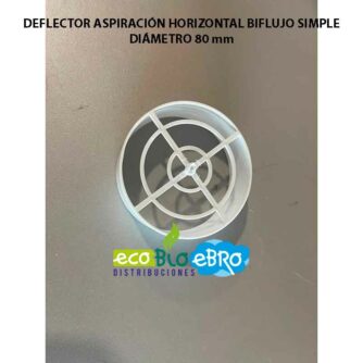 DEFLECTOR-ASPIRACIÓN-HORIZONTAL-BIFLUJO-SIMPLE-DIAMETRO-80-MM ecobioebro