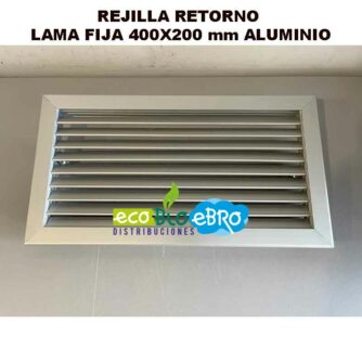 REJILLA-RETORNO-LAMA-FIJA-400X200-ALUMINIO-ECOBIOEBRO
