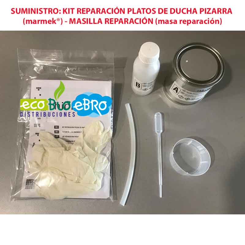 Kit De Reparación Plato De Ducha Resina Para Pequeños Golpes ⋆ VAROBATH