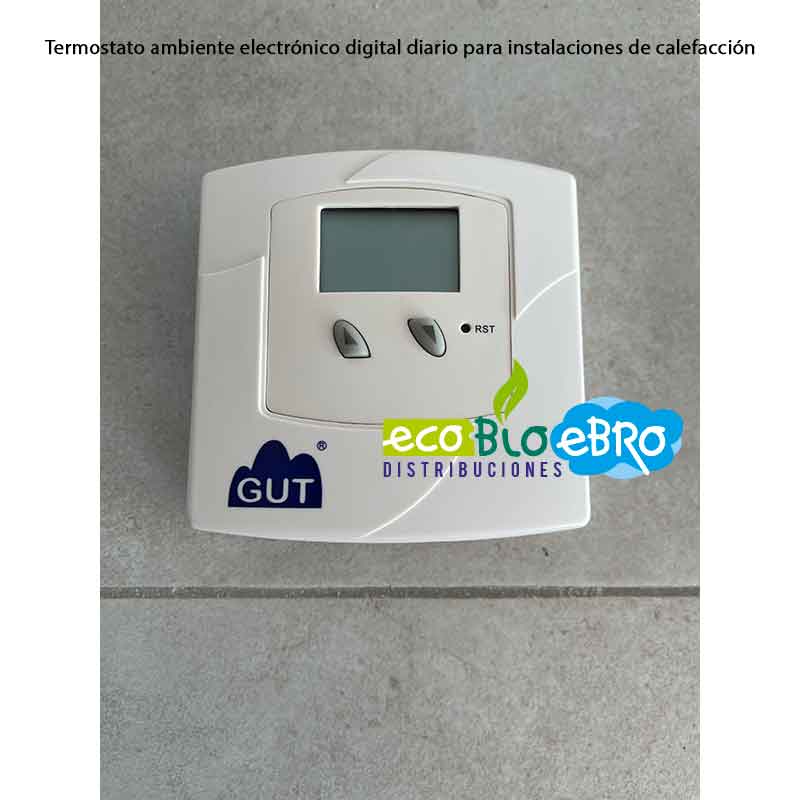 Termostato ambiente electrónico digital (para instalaciones de calefacc