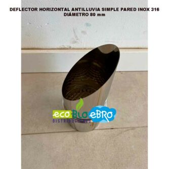 DEFLECTOR-HORIZONTAL-ANTILLUVIA-SIMPLE-PARED-INOX-316-DIAMETRO-80-mm-ecobioebro