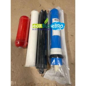 vista Kit completo filtros Recambio Osmosis Silver (Osmotic Silver) ecobioebro