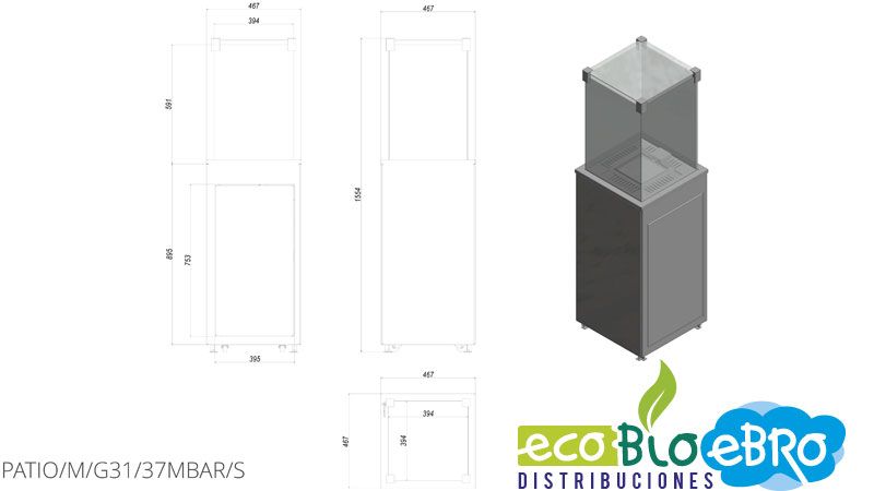 esquema-dimensiones-calefactor-patio-M-ecobioebro