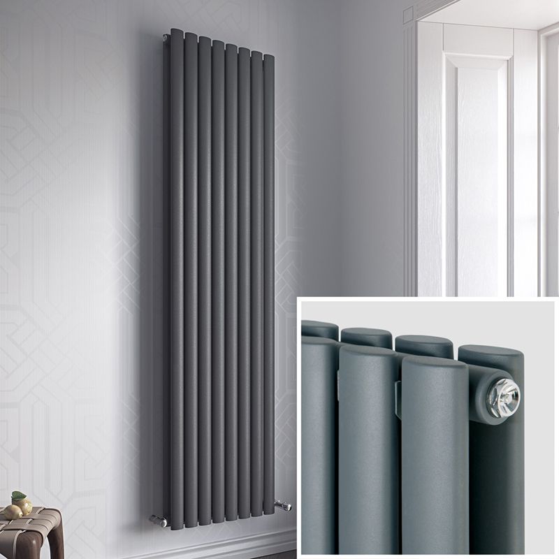 Soportes de pared para radiador, columna vertical de diseño