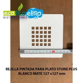 REJILLA-PINTADA-PARA-PLATO-STONE-PLUS-BLANCO-MATE-127X127-mm-ecobioebro
