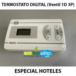 TERMOSTATO-DIGITAL-(Ventil-1D-3P)-ESPECIAL-HOTELES ecobioebro
