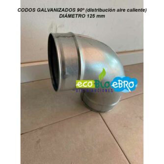 CODOS-GALVANIZADOS-90º-(distribución-aire-caliente)-diametro-125-mm-ecobioebro