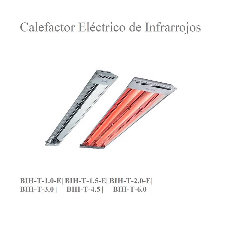 Calefactores infrarojos BIH-APL-1