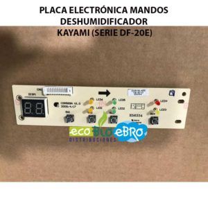 PLACA-ELECTRÓNICA-MANDOS-DESHUMIDIFICADOR-KAYAMI-(SERIE-DF-20E)-ecobioebro