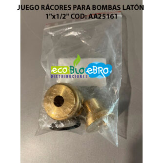 JUEGO RÁCORES PARA BOMBAS 1'x1-2'-COD--AA25161 ecobioebro