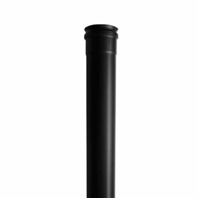 tubo-250-mm-negro-mate-acero-vitrificado-ecobioebro