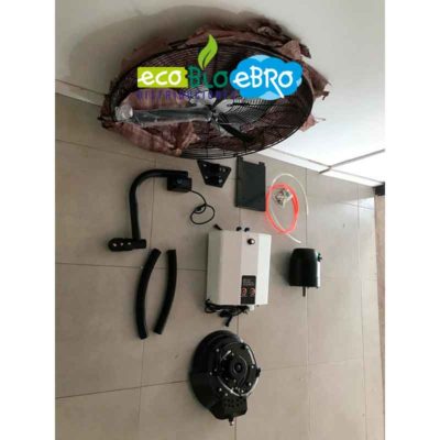 DESPIECE VENTILADOR NEBULIZADOR TERRAZA DE PARED (260W) ecobioebro
