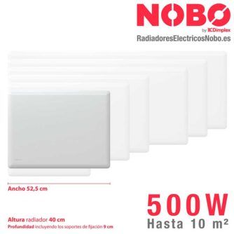 Radiadores-electricos-noruego-Nobo-dimensiones-500W-ECOBIOEBRO