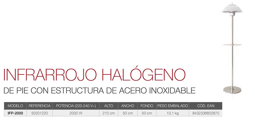 FICHA-TECNICA-INFRARROJO-HALÓGENO-DE-PIE-EN-ACERO-INOX-(IFP-2000)-ecobioebro