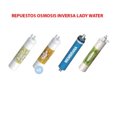 REPUESTOS-OSMOSIS-INVERSA-LADY-WATER-ORIGINALES-ECOBIOEBRO