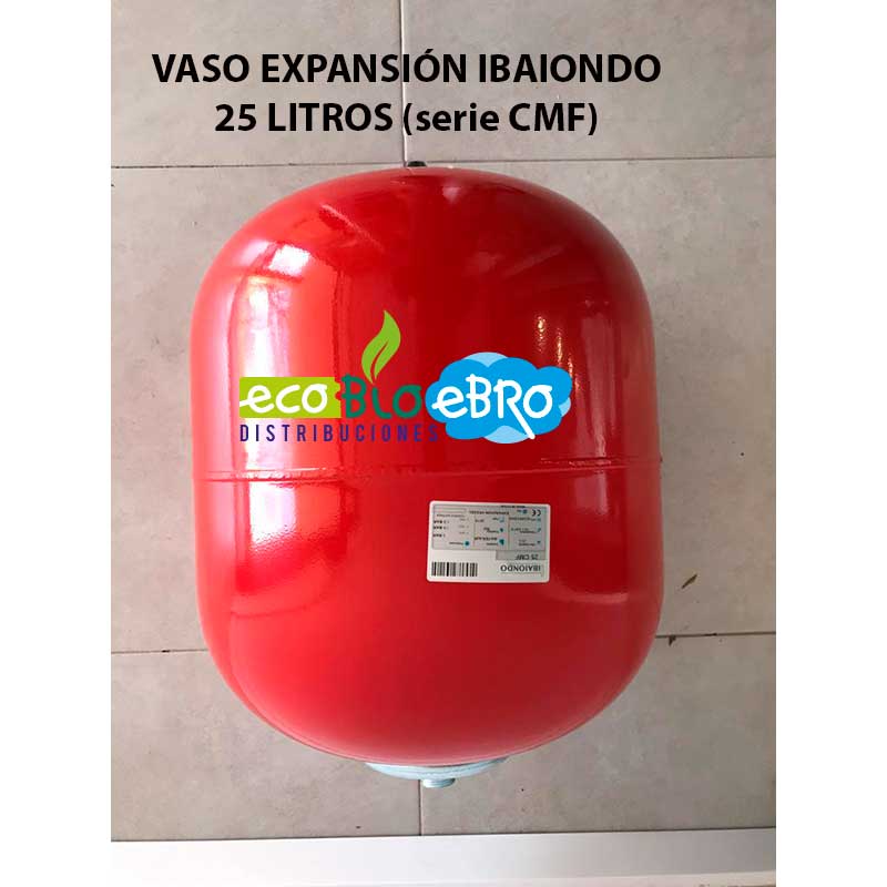 VASO EXPANSIÓN IBAIONDO 25 LITROS (serie CMF) - Ecobioebro