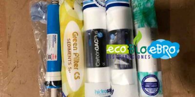 AMBIENTE KIT COMPLETO REPUESTOS OSMOSIS INVERSA SINTRA ECOBIOEBRO