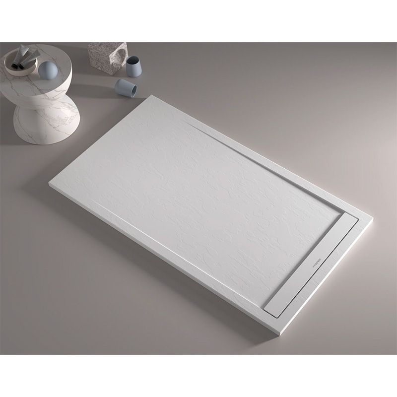 Plato ducha resina 160x70 cm blanco Eco