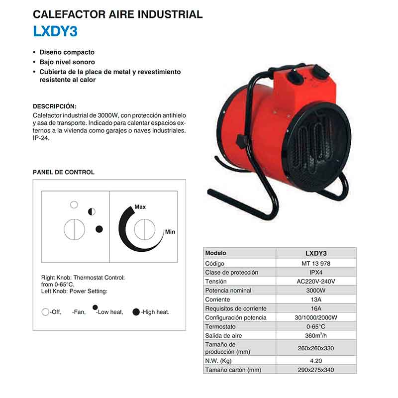 Calefacción Industrial - Calefactor Industrial
