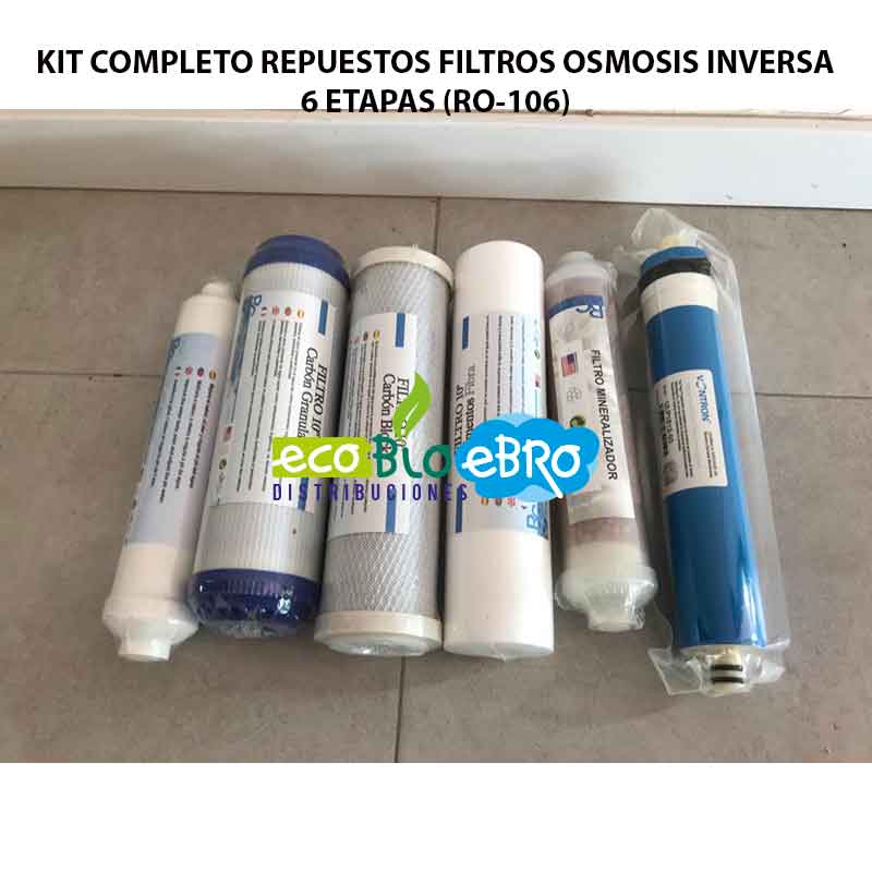 Kit filtros de osmosis de 10