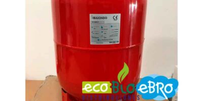 VASO EXPANSIÓN IBAIONDO 50 LITROS VERTICAL CON PATAS (serie AMR) ecobioebro