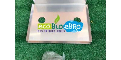 SOPORTE TEJADILLO CONTADOR GAS G-4 INOXIDABLE CON RACORES 7:8 ESTANCOS ecobioebro