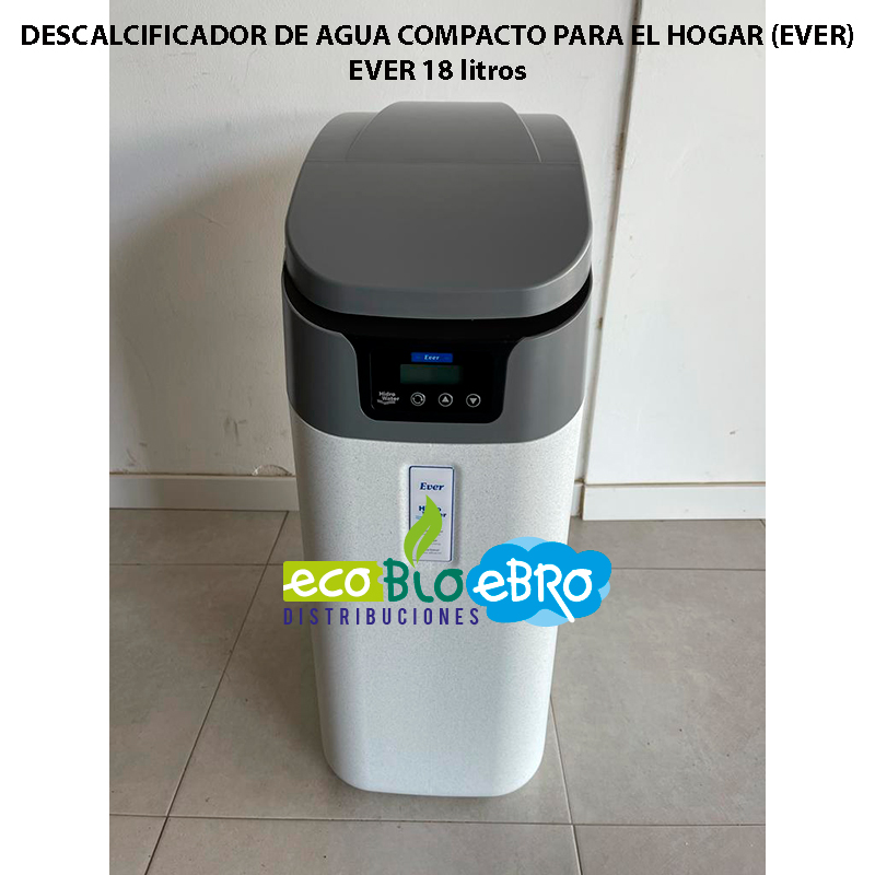 DESCALCIFICADOR DE AGUA COMPACTO PARA EL HOGAR (EVER) - Ecobioebro