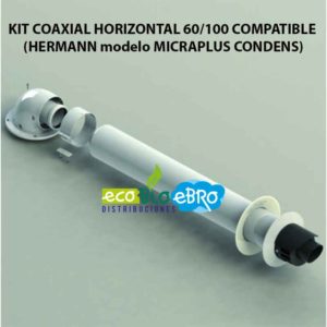 KIT-COAXIAL-HORIZONTAL-60100-COMPATIBLE-(HERMANN-modelo-MICRAPLUS-CONDENS) ecobioebro