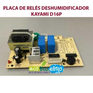 PLACA-DE-RELÉS-DESHUMIDIFICADOR-KAYAMI-D16P-ecobioebro