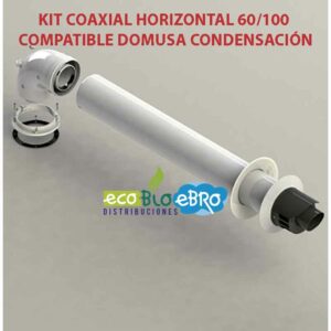 KIT-COAXIAL-HORIZONTAL-60100-COMPATIBLE-DOMUSA-CONDENSACIÓN ecobioebro