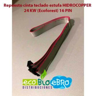Repuesto-cinta-teclado-estufa-HIDROCOPPER-24-KW-(Ecoforest)-16-pin-ecobioebro