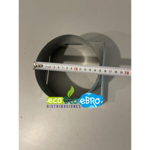 Medidas-Entronque-rejilla-para-tubo-150-mm-(170-x-170-mm)-ecobioebro