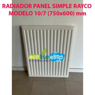 RADIADOR-PANEL-SIMPLE-RAYCO-MODELO-107-(750x600)-mm ecobioebro