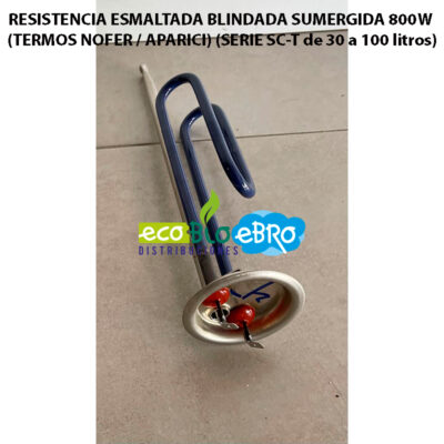 RESISTENCIA-ESMALTADA-BLINDADA-SUMERGIDA-800W-(TERMOS-NOFER---APARICI)-(SERIE-SC-T-de-30-a-100-litros)-ecobioebro