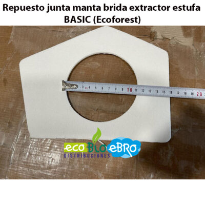Repuesto-junta-manta-brida-extractor-estufa-BASIC-(Ecoforest)-ecobioebro