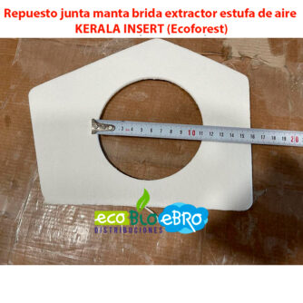Repuesto-junta-manta-brida-extractor-estufa-de-aire-KERALA-INSERT-(Ecoforest)-ecobioebro