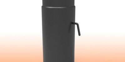 TUBO-CON-CORTATIRO-NEGRO-MATE-ACERO-VITRIFICADO-(MACHO-HEMBRA)-ecobioebro