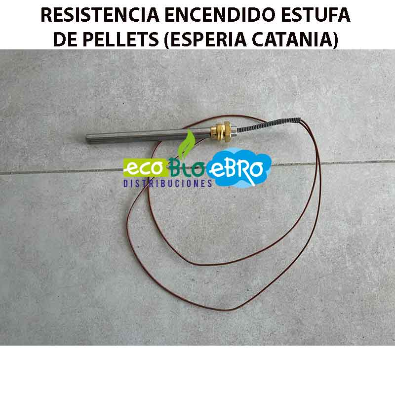 RESISTENCIA ENCENDIDO PARA ESTUFAS DE PELLET CON TUBO (350W) - Ecobioebro
