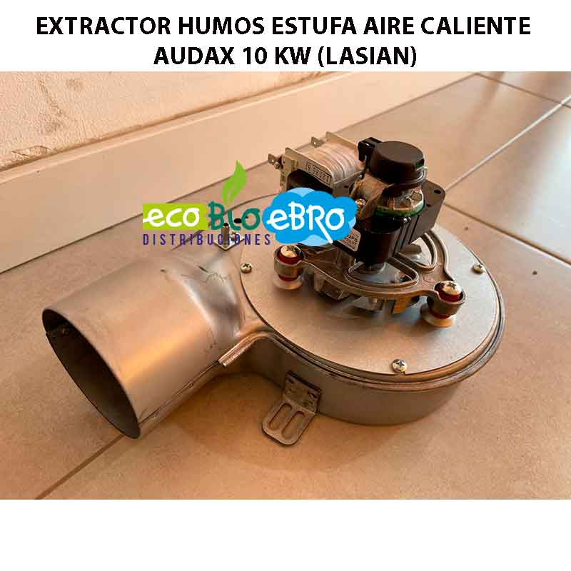EXTRACTOR HUMOS ESTUFA AIRE CALIENTE AUDAX 10 KW (LASIAN) - Ecobioebro