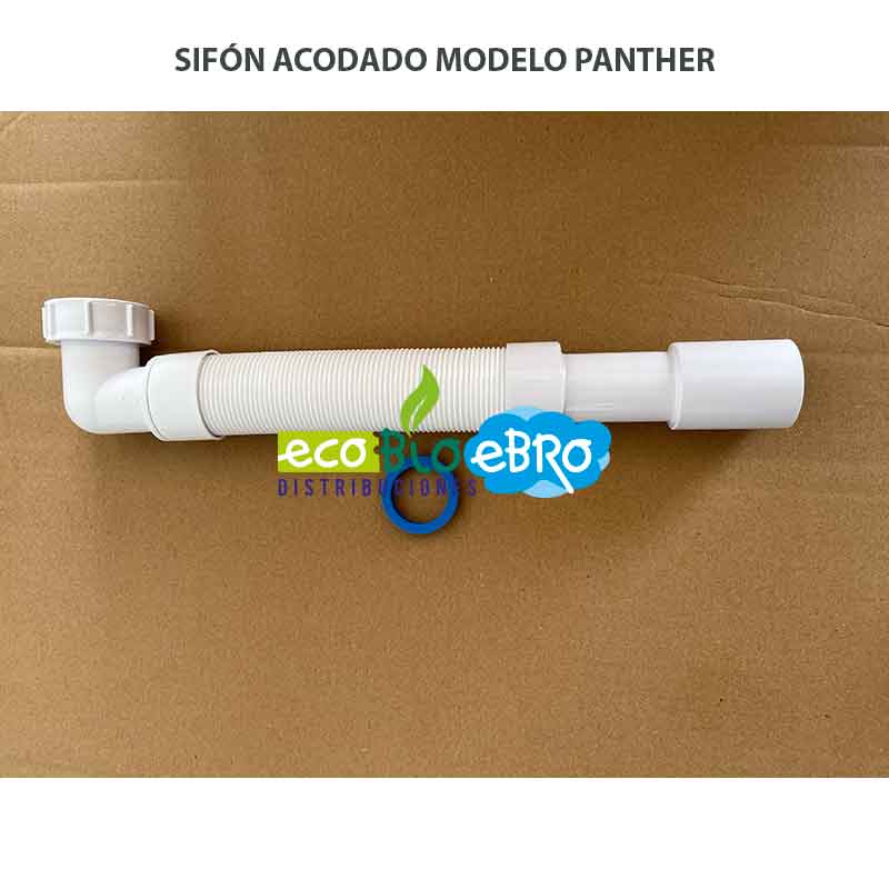 Sifón extensible 32 a 40 mm de Ø cromado