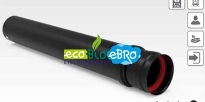 Tubo-telescópico-simple-Macho---Hembra-(Acero-vitrificado)-ecobioebro