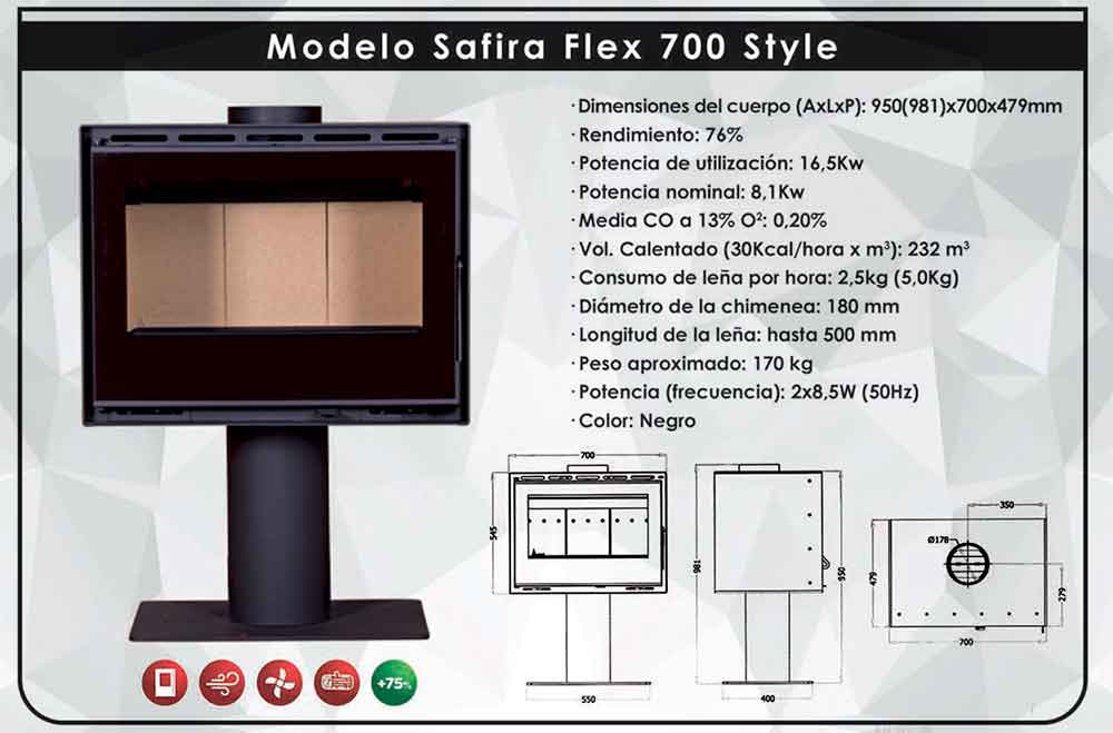 MODELO-SAFIRA-FLEX-700-STYLE-ECOBIOEBRO